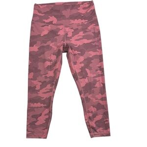 Lululemon Wunder Train High-Rise Crop 23" Heritage 365 Camo Brier Rose Multi 10